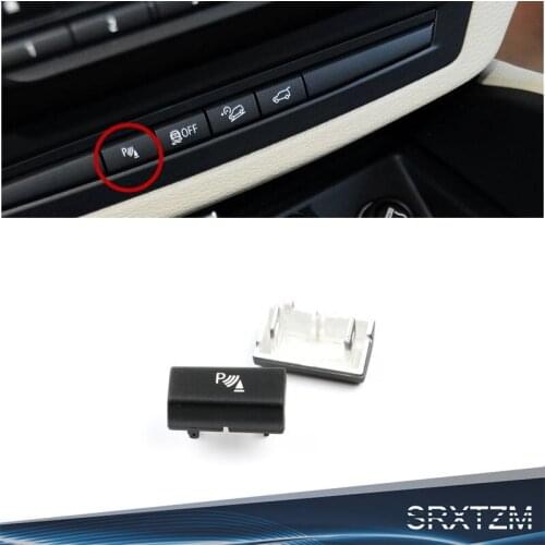 Rear Trunk Switch Button Cover Parking Radar Sensor Switch Button Cover for BMW X5 E70 2006-2013 X6 E71 2008-2014