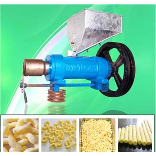 Puff Snack Machine mini corn puffing machine puffed rice snacks extruder ZF