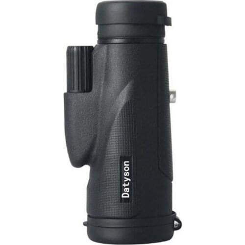 Datyson 12X Magnification 211FT/1000yds 50mm Caliber Broadband Green Film Black Hawk Series 12X50 Monocular 5D0006