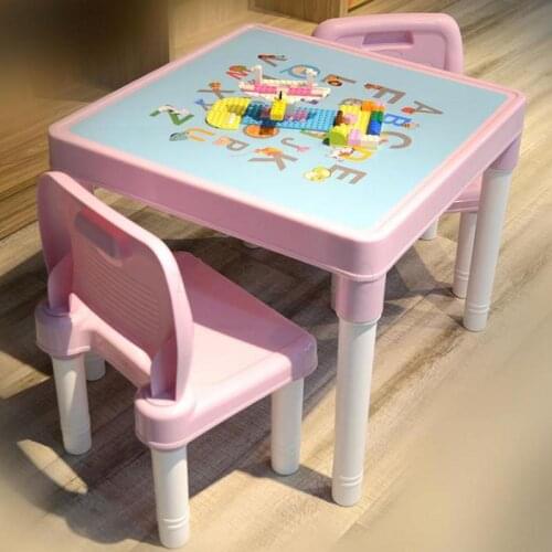 Childrens Desks And Chairs Set Kindergarten Children Learn Childrens Books, Desks And Chairs, Home Plastic Toy Games