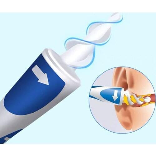 New Design Spiral Portable Care Tool Ear-Picker Original Earwax Cleaner Spiral Ear-Cleaning Device Dig Wax Ear Wax Remover Soft