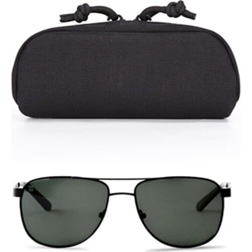 Tactical Eyeglasses Case Sunglasses Holder Bag Outdoor Military EDC Tools Molle Pouch Hunting Travel Glasses Eyewear Storage Box