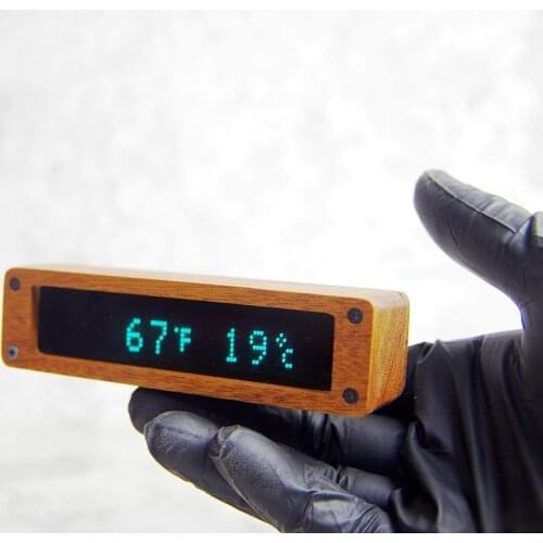 VFD Clock Vacuum fluorescent display beautiful for Geek Cool digital clock