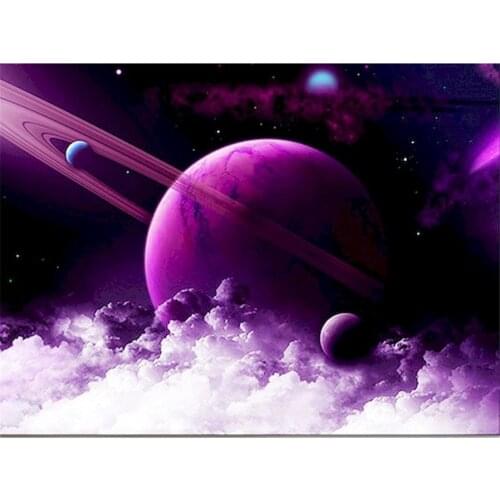 Scenery Landscape Pre-Printed 11CT Cross-Stitch Complete Kit Embroidery DMC Threads Knitting Craft Painting Wholesale