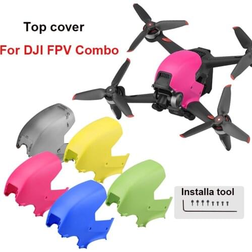 Color Top Protective Shell for DJI FPV Combo Top Cover Body Case Replaceable Upper Cover for DJI FPV Drone Accessories