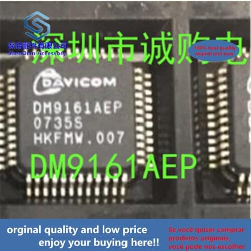 5pcs 100% orginal and new DM9161AEP DM9161A QPF48 best qualtiy