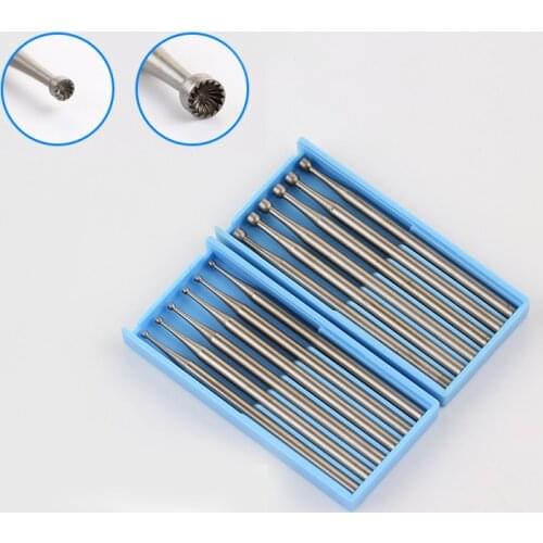 6Pcs /lot Cup Burs 0.9mm-2.3mm Steel Burs Jewelry Engraving Tool For One Size