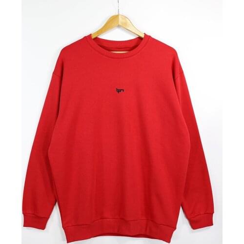 BPM Oversize Basic Unisex Crew Neck Sweatshirt