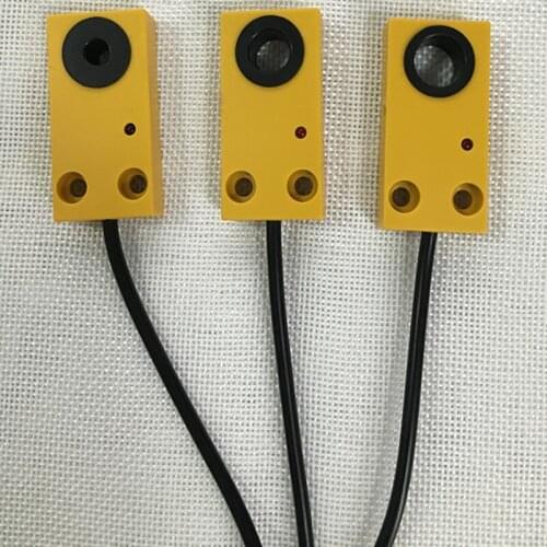 Free Shipping 2pcs Circular proximity switch for metal objects 6mm NPN PNP NO NC Option high quality ring proximity switch