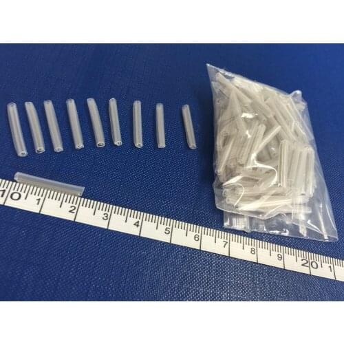 BOFSP-20L China supplier high quality Shrink after 3.0mm length 20mm Transparent Optical fiber splice protection sleeves