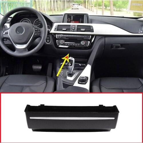 Car Organizer Box For BMW 3 4 Series F30 F34 3GT ABS Center Console Storage Automobile Replace Front Dashboard Accessories