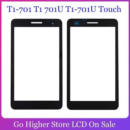 For Huawei Honor Play Mediapad T1-701 T1 701U T1-701U Touch Panel Screen Glass Sensor Replacement Parts