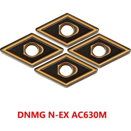 DNMG150404 DNMG150604 N-EX AC520U AC630M Carbide Inserts Lathe Cutter DNMG 150404 150604 Turning Tool CNC Cutting 100% Original