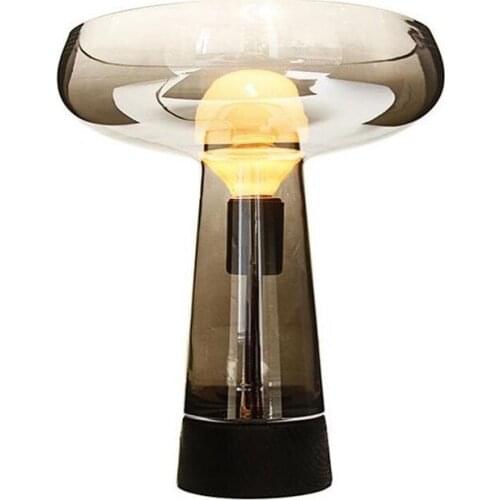 Europe led glass ball led glass abajur de mesa luminaria study lamp bedside lamp