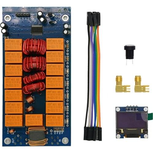 Ready to use ! Assembled ! ATU-100 1.8-50MHz ATU-100mini Automatic Antenna Tuner by N7DDC 7x7 +0.96inch OLED