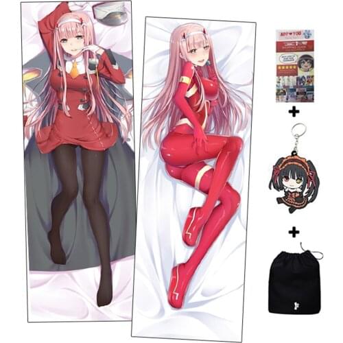 Hobby Express Dakimakura Japanese Otaku Waifu Hugging Body Pillow Cover Zero Two ADP18004-1
