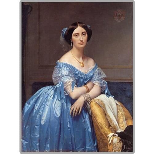 World Famous Painting "The Princesse de Broglie" 5D DIY Diamond Painting Full Square/Round Diamond Embroidery Sale Decor Picture