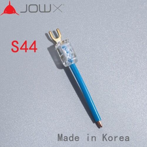 S44 100PCS 14-13 AWG 2.5mm2 Non-stripping Cable Wire Wiring Connectors Quick Splice Crimp U Type Insulated Spade Terminals