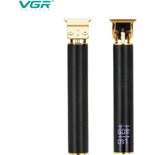 VGR 265 Hair Clipper For Hair Personal Care Professional Electric T9 Blade With LCD Shaver Trimmer For Men Barber VGR V265