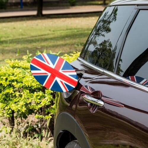 Car Fuel Tank Cap Cover Sticker For BMW MINI Cooper S One F54 Clubman F60 Countryman 3D Pad Protector Decoration Car Accessories