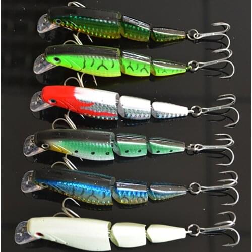 1Pcs Multi-layer Fishing Lure 16g/10cm 3D Eyes Floating Minnow Aritificial Laser Wobblers Crankbait Hard Plastic Fishing tackle