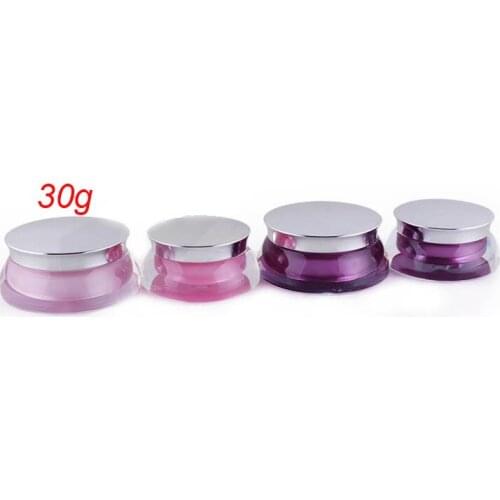 30G UFO shape pink cream jar plastic jar Cosmetic Jar Cosmetic Packaging cosmetic container