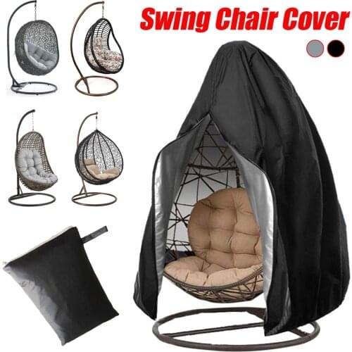 Garden Hanging Swing Chair Cover Chair Dustproof Cover Sofa Waterproof Rain Garden Outdoor Rain Snow Proof Furniture Cover 210D