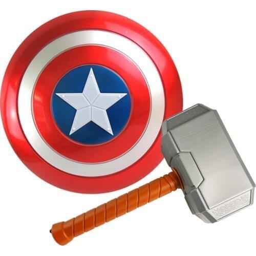 Super hero Shield Thor Hammer superhero Costume Keep A Hero Safe Kids Toys