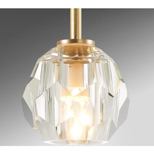 Nordic glass ball led wall moon lamp hanging lamp lustres nordic decoration home lamparas de techo lampes suspendues