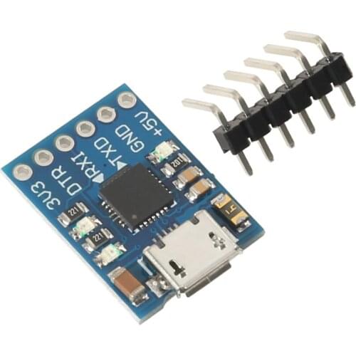 1pcs CP2102 MICRO USB To UART TTL Module 6Pin Serial Converter UART STC Replace FT232