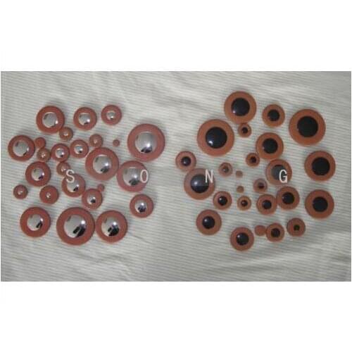 2 Set of Alto Sax Pads Plastic resonator + metal resonator