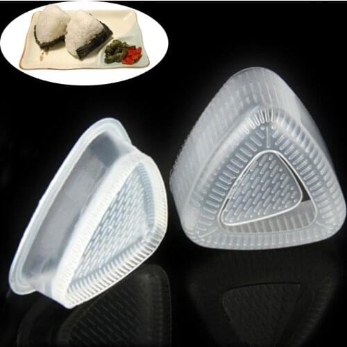 2PCS/Set DIY Sushi Mold Onigiri Rice Ball Food Press Form Sushi Mold Onigiri Rice Ball Bento Press Maker Mold DIY Tool
