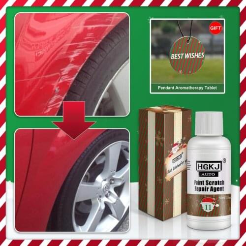 50ml HGKJ-AUTO-Xmas-11 Car Maintenance Paint Scratch Repair Agent Auto Remover Paint Care Christmas Style