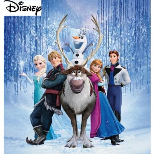 Disney Diamond Painting Cartoon Ice and Snow Sisters Cross Stitch Diamond Embroidery Mosaic 5D Diy Rhinestone Gift Home Decor