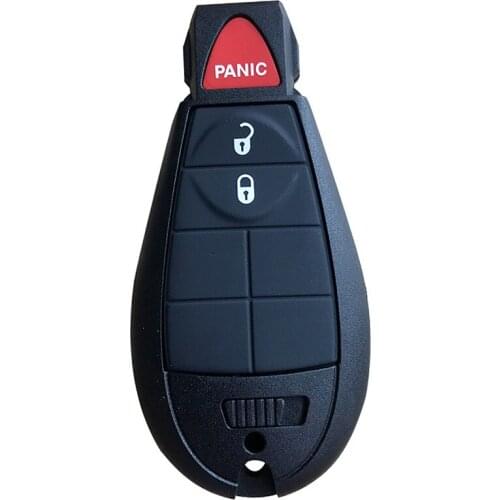 5* 3 Buttons Remote Case Key Shell For Jepp For Chrysler 300 Town & Country For Dodge Challenger Charger Durango Journey