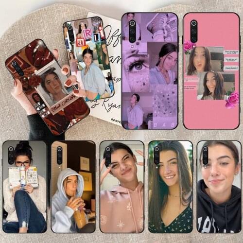 Funny girl Charli DAmelio Phone Case for Xiaomi Mi Note 10 Lite Mi 9T Pro xiaomi 10 10 CC9 Pro 9SE
