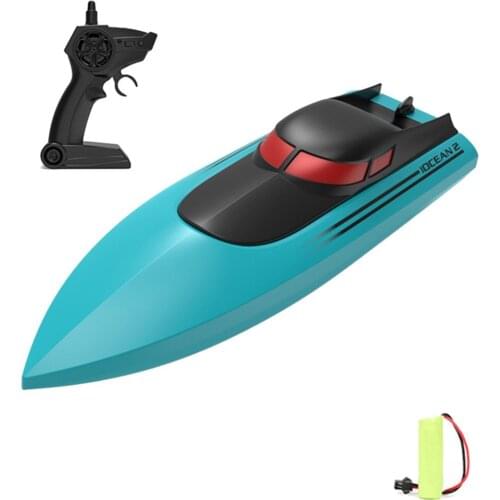 Racing Remote Control Boat 2.4G Wireless Electric Speedboat Long Endurance Rowing Model Toys For Kids
