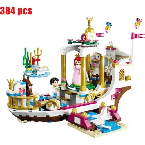 2021 new Disney classic cartoon movie 384pcs building block model girl toy building block gift