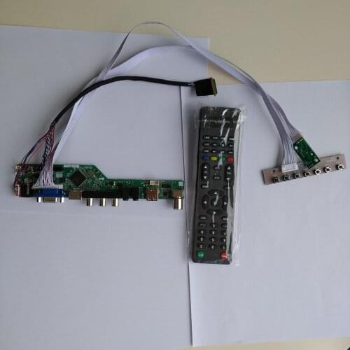 TV HDMI AV USB VGA AUDIO LCD LED driver card Controller Board kit For LP173WD1-TLH4 1600X900 17.3" monitor