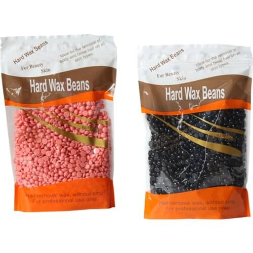 2 x 100g Hair Removal Wax Beans Depilation Hair Removal Wax Hard Wax Beans For Home Legs, Arms Face Hair Removal Rose