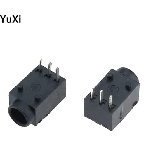 10pcs 3.5*1.35 mm DC Power Jack Socket Connector 3-Pin PCB Panel Mount Plug Dock For Router Electronic Toys Etc