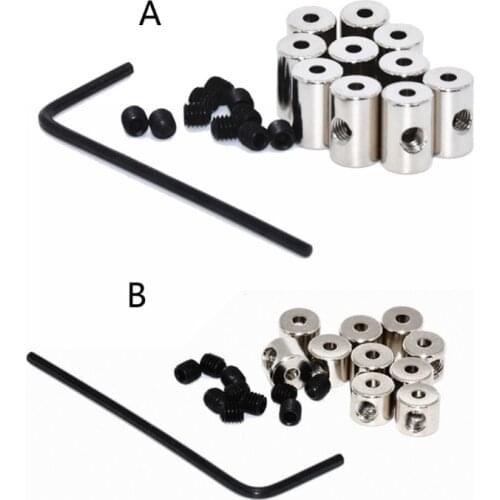 N0HE 10Pcs Brooch Pin Safe Keepers Pin Locks Pin Backs Clasp Locking Pin Keeper Backs Locking Pin Backs With Wrench Tools