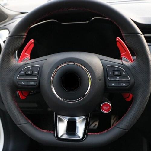 2pcs for MG6 2020-2021 Steering wheel Shift paddle Metal lengthen Decorative