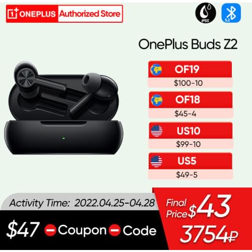OnePlus Buds Z Bluetooth Earphone Wireless TWS IP55 Water-resistant for OnePlus 9 9R Oneplus 9Pro 8T Buds Z