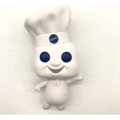 Pillsbury Doughboy 37 Ad Icon Action Figure Collection Model toys for Children birthday Gift no box