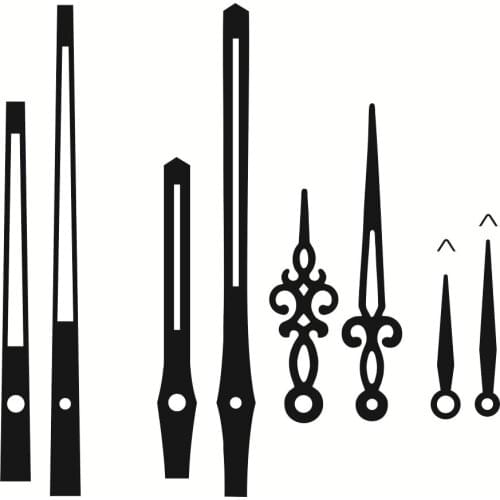 100sets shaft 28mm Wall clock movement with hook Sweep High Torque Clockwork Mechanism Quartz Clockwork DIY with Clock pointers