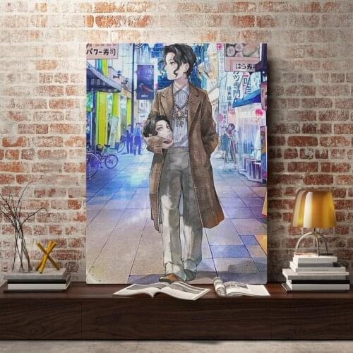 Muzan Kimetsu no Yaiba anime Painting wall Art Canvas for Living room home bedroom study dorm decoration prints