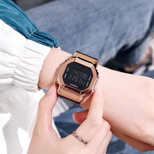 2021 Newest Digital Watch For Men Women Multifunction Led Electronic Display Fashion Mens Sport Watches Luminous Clock Relogio