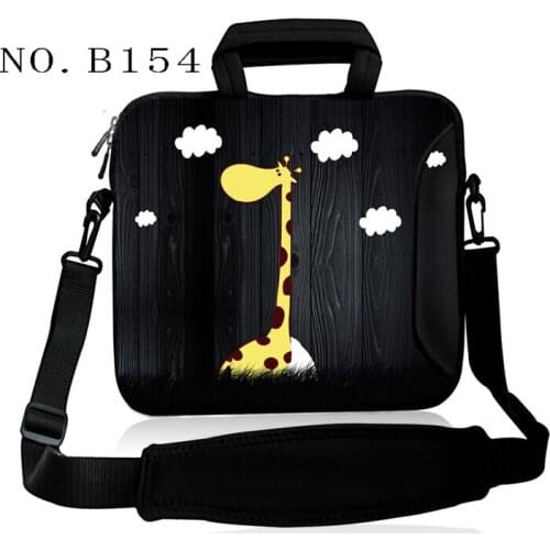 Giraffe Waterproof Laptop Shoulder Bag for Macbook Pro Nylon Computer Shoulder Handbag for 13 14 15 inch MacBook Pro Air 13 Case