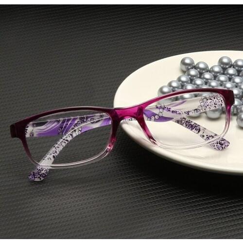 Seemfly Fashion Reading Glasses Women Retro Business Hyperopia Prescription Eyeglasses +1.0 +1.5 +2.0 +2.5 +3 +3.5 +4.0 Diopter